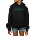 Miniatyrbilde 3 av 5: Harry Potter Girls Slytherin Text Hoodie