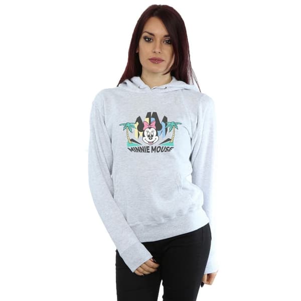 Disney Womens/Ladies Minnie MM Palm Hoodie