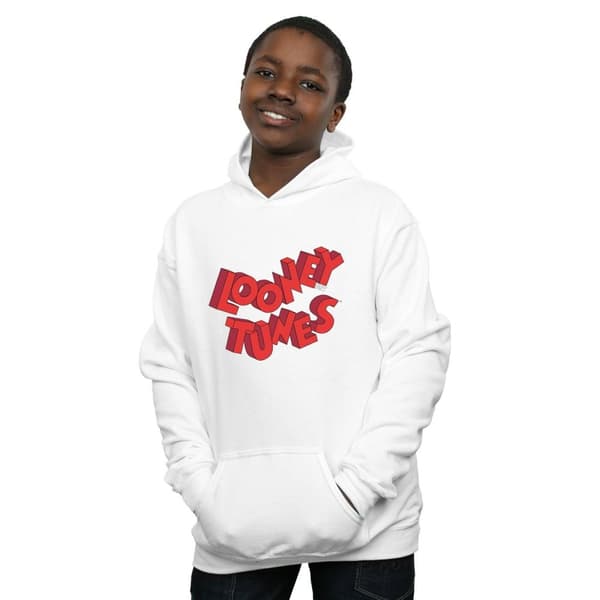 Looney Tunes Boys 3D Logo Hoodie
