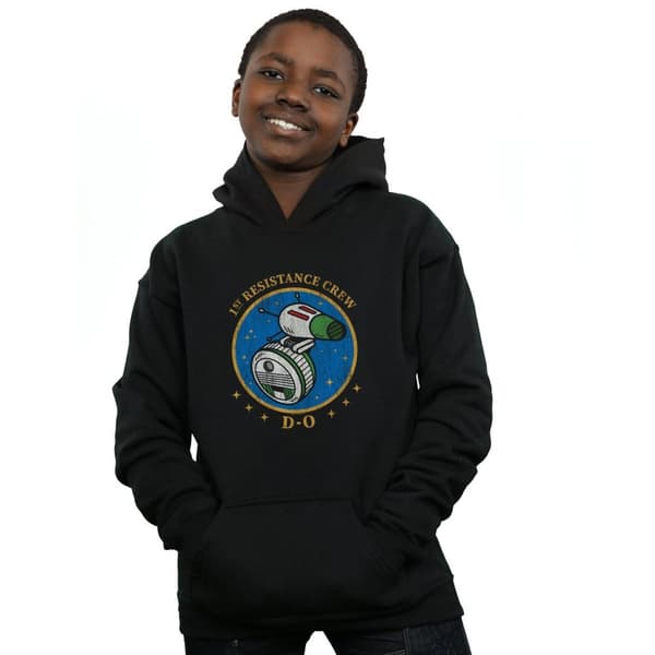 Star Wars: The Rise of Skywalker Pojkar Star Wars The Rise Of Skywalker D-O First Resistance Crew Hoodie