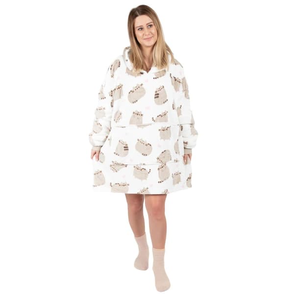 Pusheen Womens/Ladies Oversized Hoodie Blanket