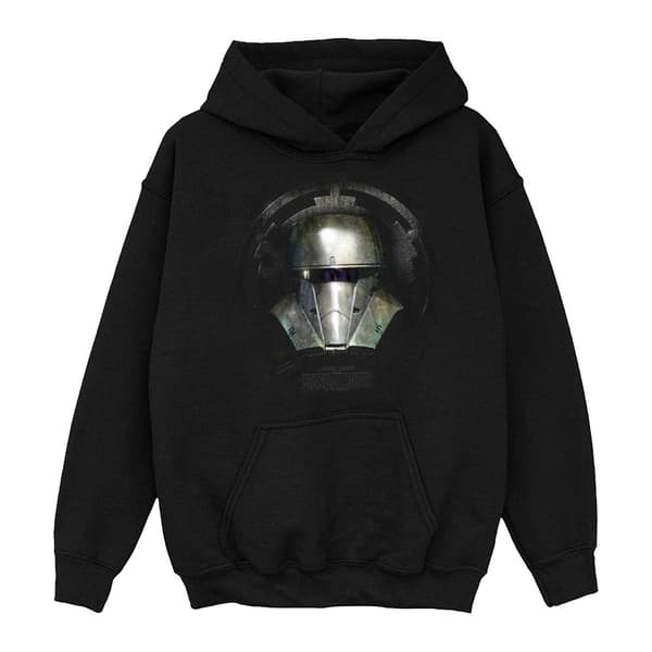 Star Wars Mandalorian Dark Helmet-hoodie för flickor