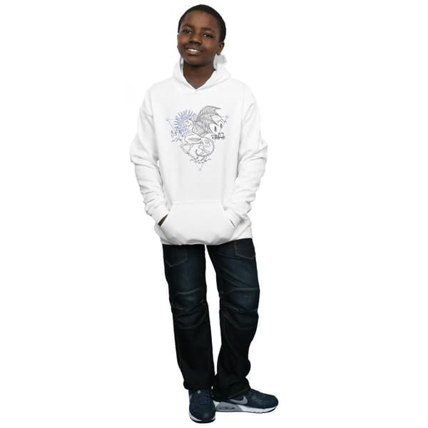 Harry Potter Boys Thestral Line Art Hoodie