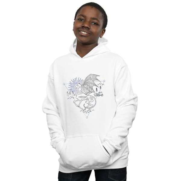 Harry Potter Boys Thestral Line Art Hoodie