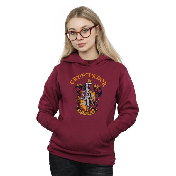 Harry Potter Gryffindor Crest-hoodie för damer/kvinnor
