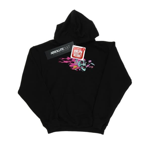 Disney Kvinnor/Ladies Wreck It Ralph Candy Skull Hoodie