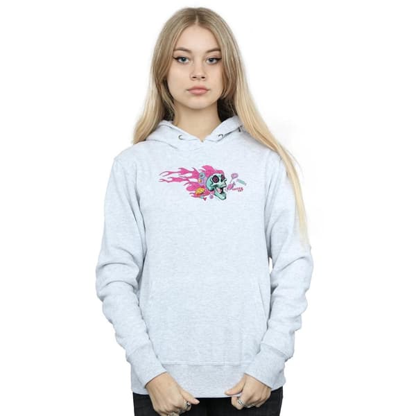 Disney Womens/Ladies Wreck It Ralph Candy Skull Hoodie