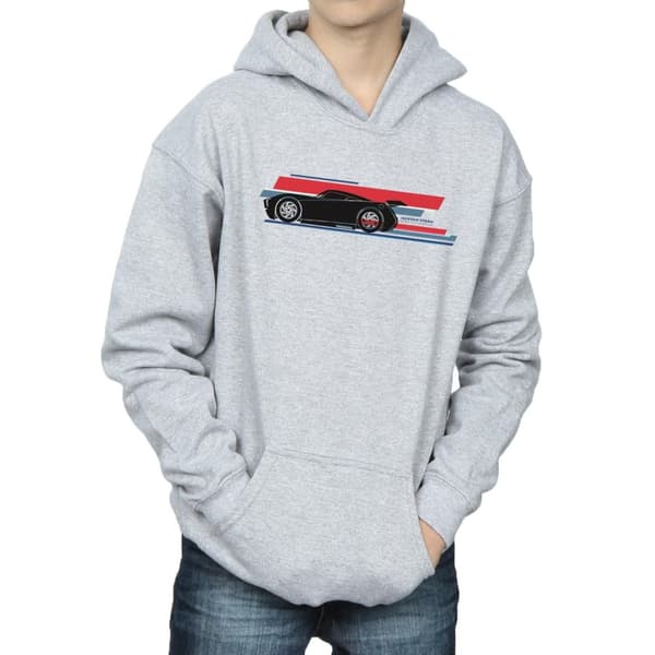 Disney Cars Jackson Storm Stripes-hoodie för pojkar