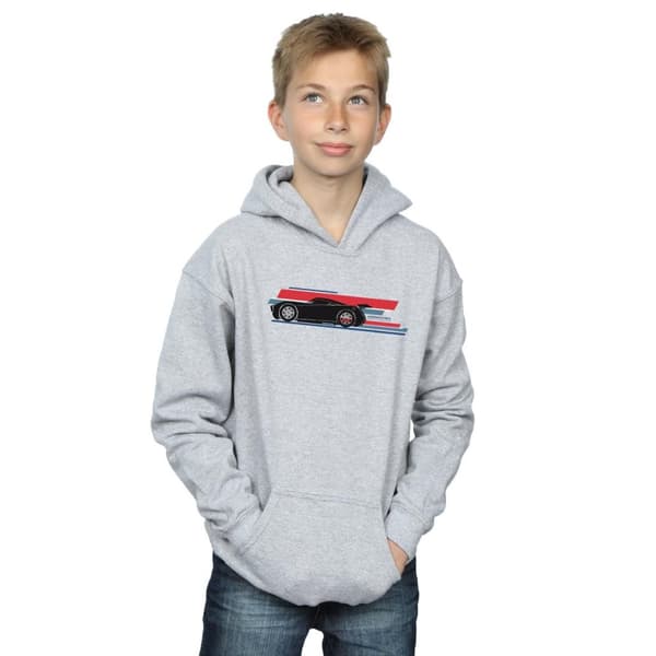 Disney Cars Jackson Storm Stripes-hoodie för pojkar