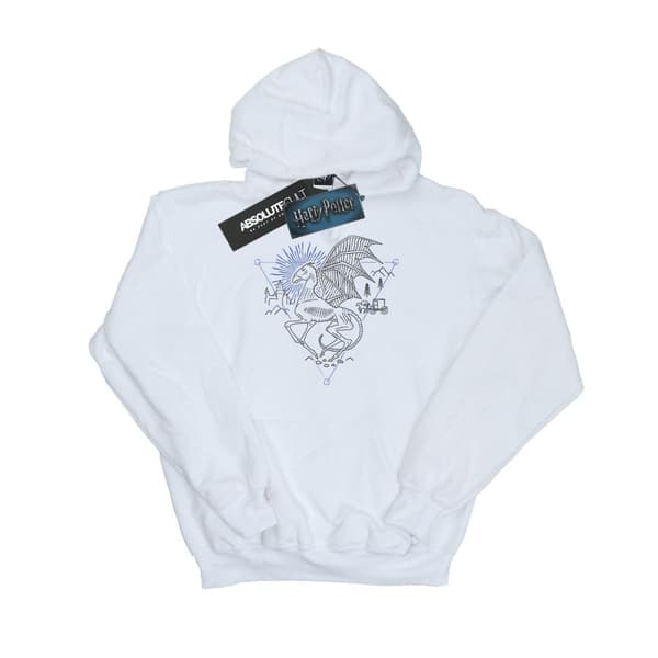 Harry Potter Girls Thestral Line Art Hoodie