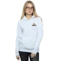 Miniatyrbilde 2 av 3: Looney Tunes Womens/Ladies Daffy Duck Faux Pocket Hoodie