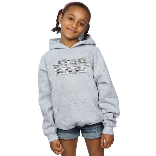 Star Wars Girls Aztec Logo Mono Hoodie