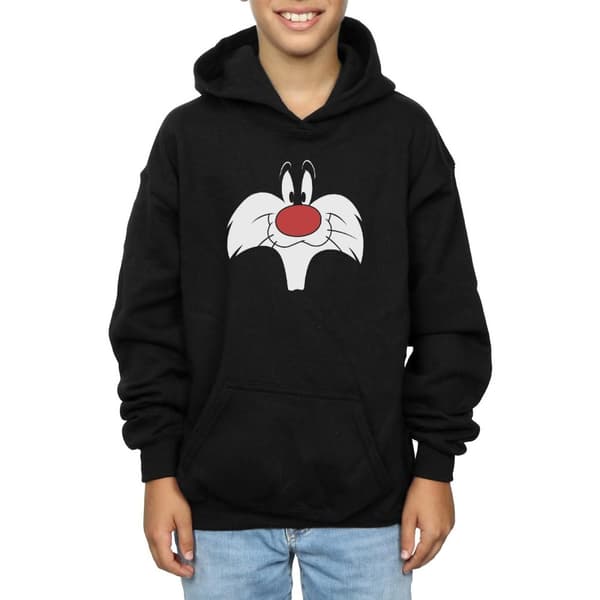 Looney Tunes Sylvester Big Face-hoodie för pojkar