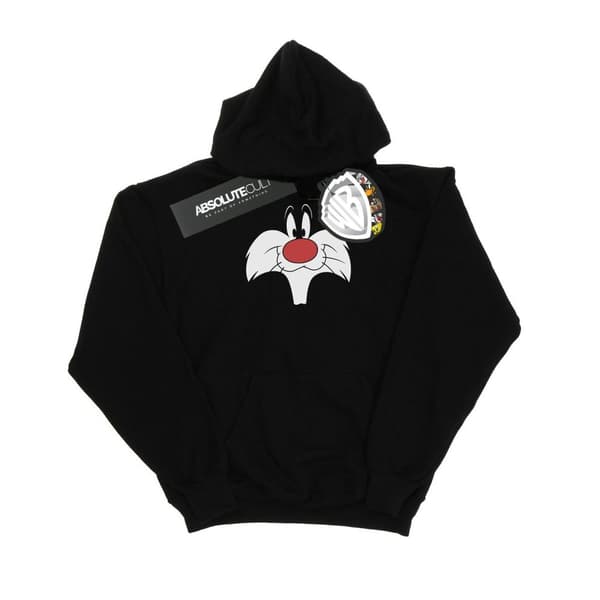 Looney Tunes Sylvester Big Face-hoodie för pojkar