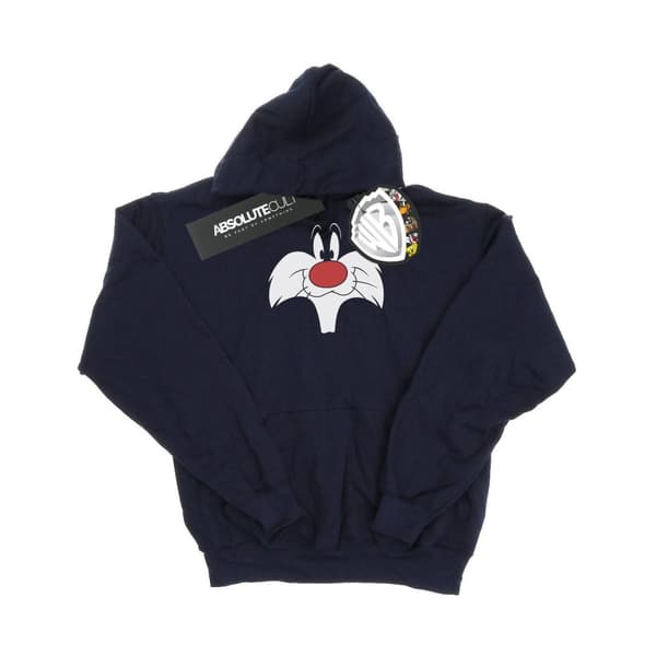 Looney Tunes Sylvester Big Face-hoodie för pojkar