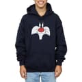 Miniatyrbild 3 av 5: Looney Tunes Sylvester Big Face-hoodie för pojkar