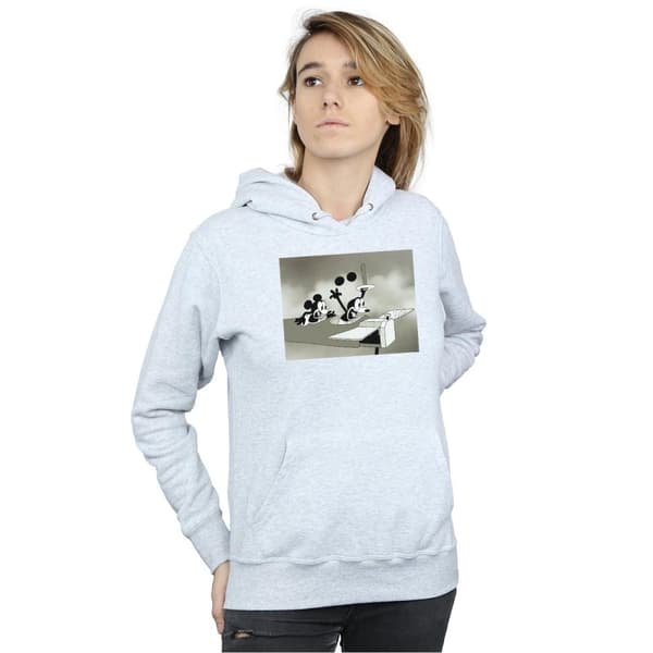 Disney Dam/kvinnor Musse Pigg Crazy Pilot Hoodie