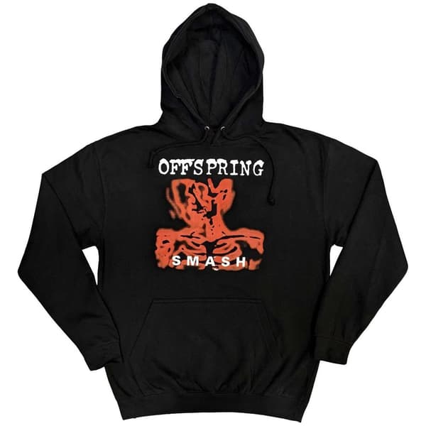 The Offspring Unisex Adult Smash Pullover Hoodie Black S