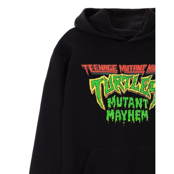 Teenage Mutant Ninja Turtles: Mutant Mayhem Logo Hoodie för män