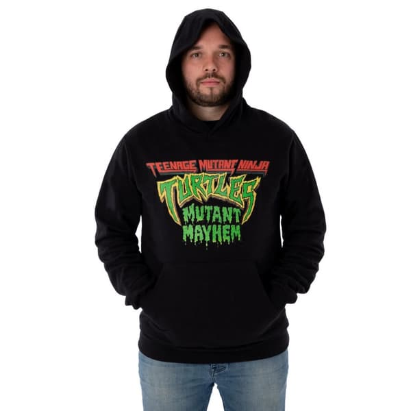 Teenage Mutant Ninja Turtles: Mutant Mayhem Logo Hoodie för män