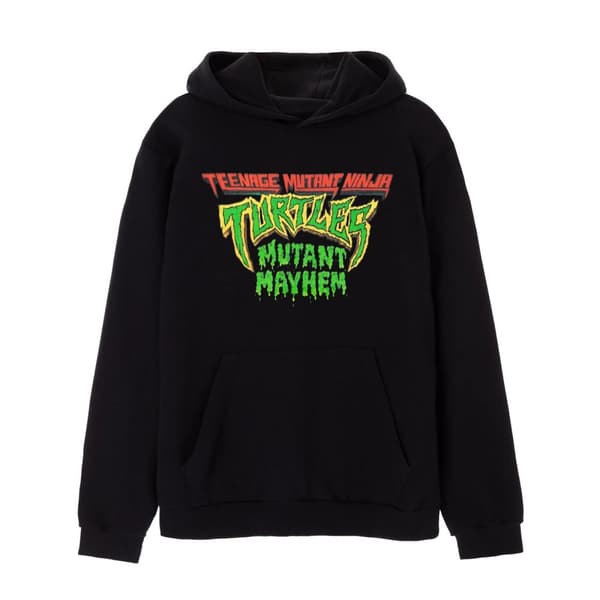 Teenage Mutant Ninja Turtles: Mutant Mayhem Logo Hoodie för män