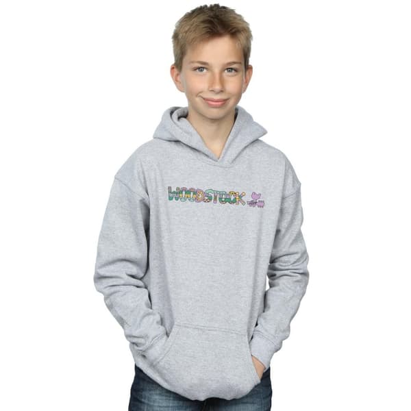 Woodstock Boys Aztec Logo Hoodie