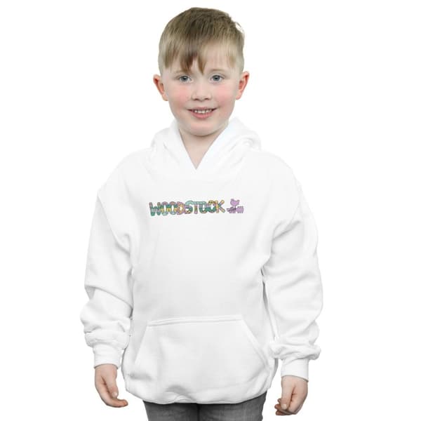 Woodstock Boys Aztec Logo Hoodie
