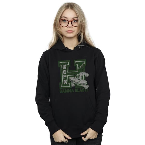 Marvel Womens/Ladies Hulk Gamma Blast Hoodie