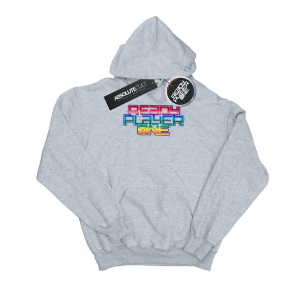Ready Player One Kvinnor/Damer Rainbow Logo Hoodie