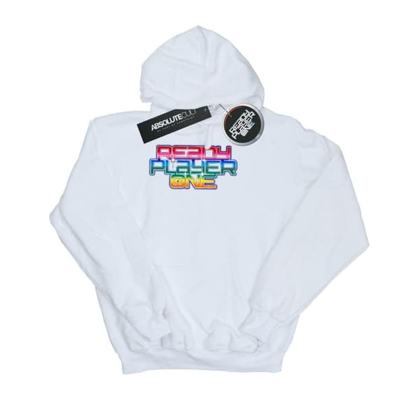 Ready Player One Kvinnor/Damer Rainbow Logo Hoodie