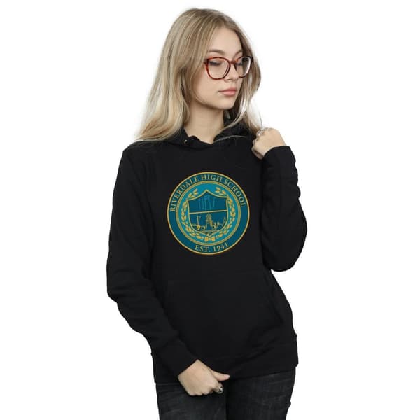 Riverdale Womens/Ladies High School Crest Hoodie