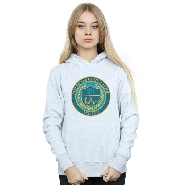 Riverdale Womens/Ladies High School Crest Hoodie