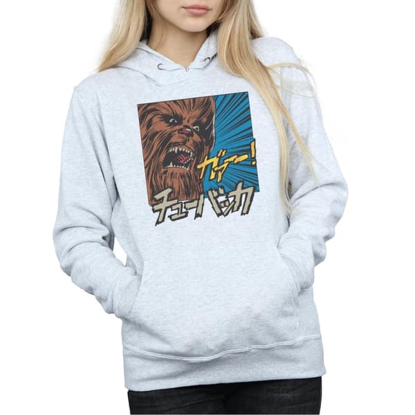Star Wars Chewbacca Roar Pop Art-hoodie för damer/kvinnor