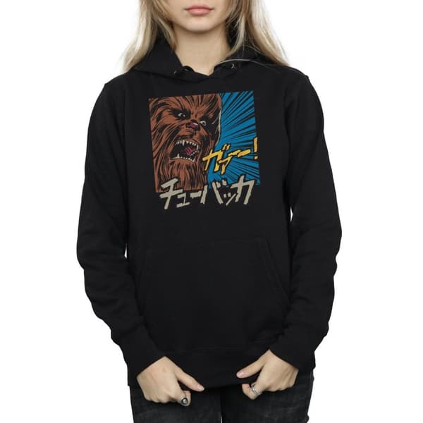 Star Wars Chewbacca Roar Pop Art-hoodie för damer/kvinnor
