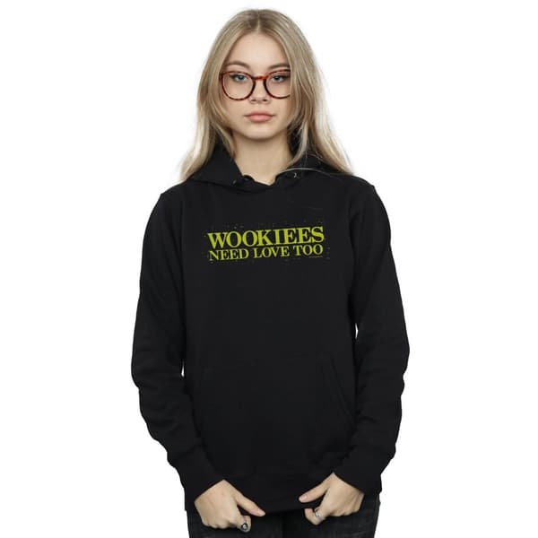Star Wars Womens/Ladies Wookiees Need Love Too Hoodie