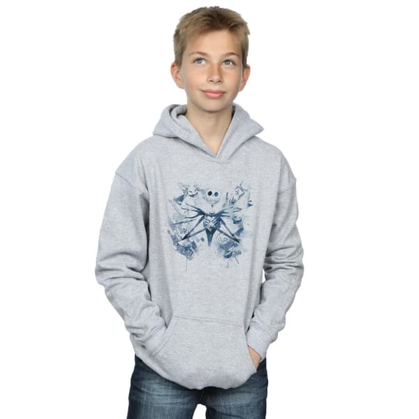 Disney Pojkar Nightmare Before Christmas Paint Spray Vårdare Hoodie