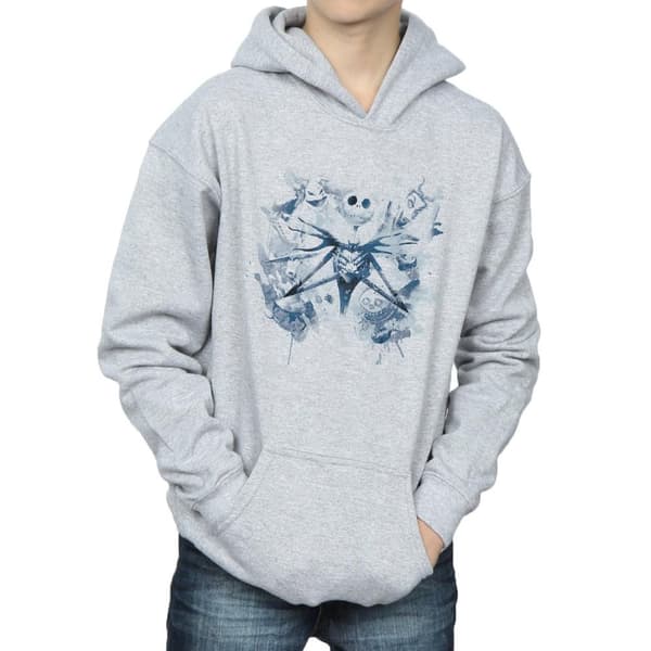 Disney Pojkar Nightmare Before Christmas Paint Spray Vårdare Hoodie