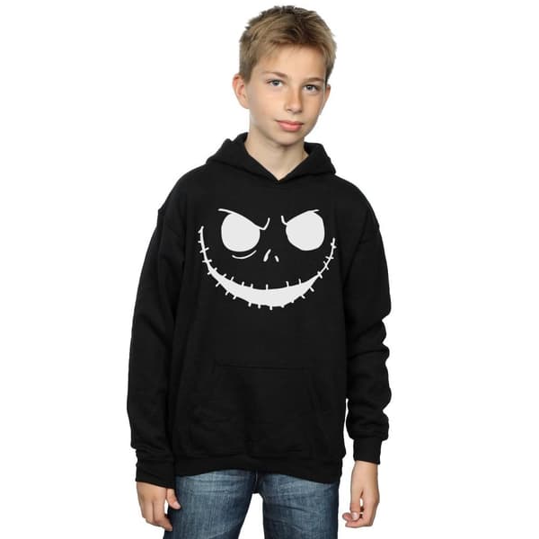 Disney Boys Nightmare Before Christmas Jack´s Face Bold Hoodie