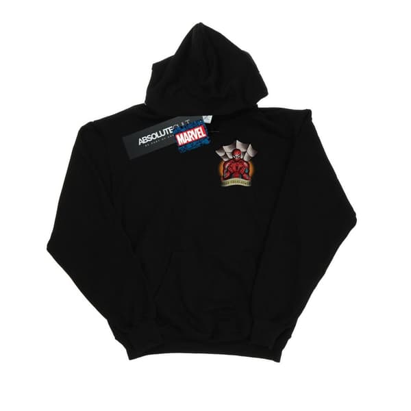 Marvel Girls Spider-Man Tattoo Breast Print Hoodie