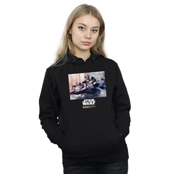 Star Wars Womens/Ladies The Mandalorian Scout Troopers Hoodie
