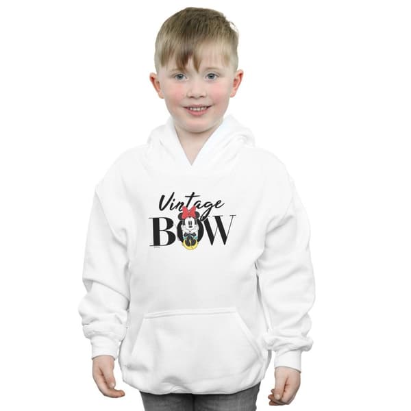 Disney Minnie Mouse Vintage Bow Hoodie - pojkar