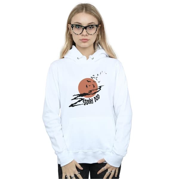 Scooby Doo Spooky Moon-hoodie för damer/kvinnor