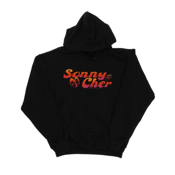 Sonny & Cher Womens/Ladies Gradient Logo Hoodie