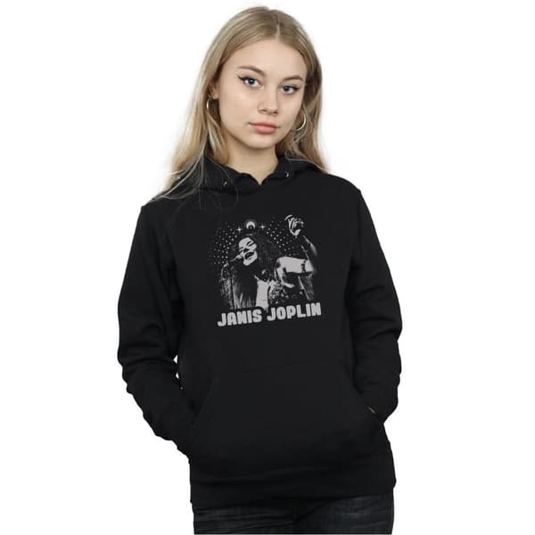 Janis Joplin Womens/Ladies Spiritual Mono Hoodie