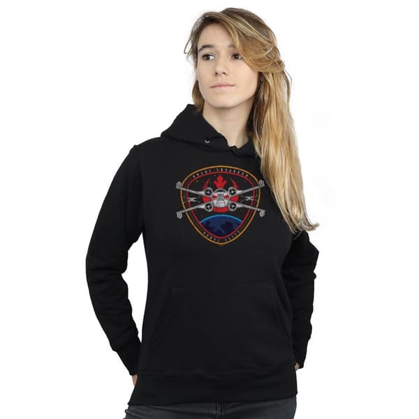 Star Wars Rebel Elite Badge-hoodie för kvinnor/damer