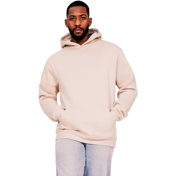 Casual Classics Core Ringspun Bomull Lång Huvtröja Sand XL