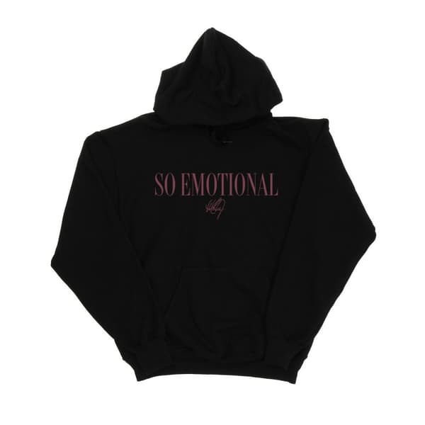 Whitney Houston Boys So Emotional Hoodie Black 9-11 Years