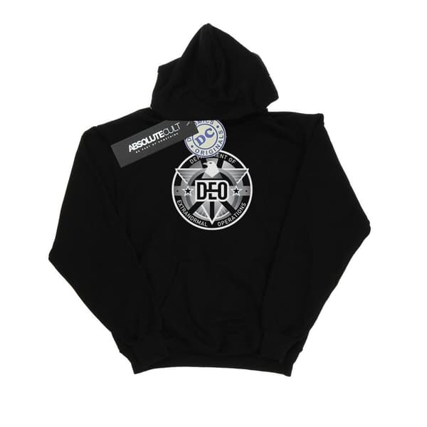DC Comics Womens/Ladies Supergirl TV Series Deo Crest Hoodie