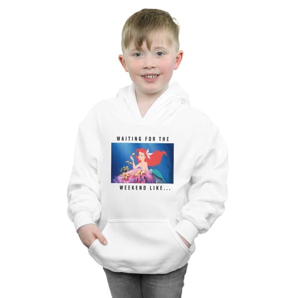 Disney Princess Boys Ariel Waiting For The Weekend Hoodie