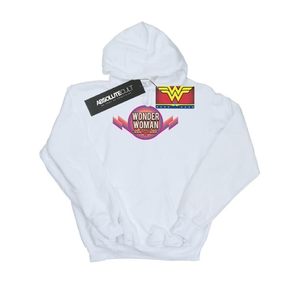 DC Comics Kvinnor/Ladies Wonder Woman Rainbow Logo Hoodie